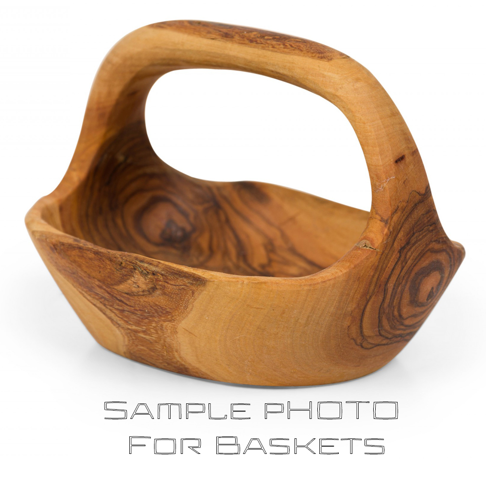 Wood Baskets TWO